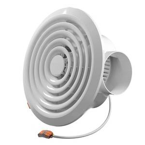lot 13703 image: ROJOSAN 8 Inch Bathroom Exhaust Fan 110 CFM Ceiling Mount, Ultra Quiet 1.0 Sone Ventilation Fan, WallWindow Install, for Bathroom Kitchen Basement RV