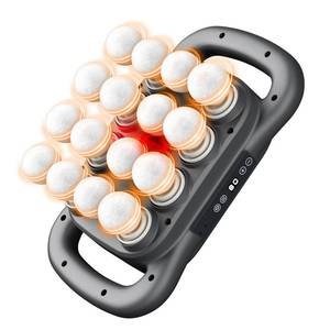 lot 13704 image: Homlume Massage Gun Deep Tissue with 16 Heads, 9 Modes & 9 Levels �� Full Body Muscle Massager for Fascia, Electric Percussion Massager Gun for Muscles