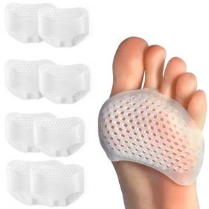 lot 14122 image: Hoogoo Toe Pads Ball of Toe Cushions Metatarsal Pads Ball of Foot Pads Callus Foot Pain Relief Bunion Forefoot Cushioning Relief Women