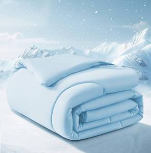 lot 14154 image: Cooling Comforter TwinTwin XL Size, All Season Blanket for Hot Sleepers, Lightweight Comforter for Night Sweats, Double-Sided Cooling Bedding for Bed, Sofa, Office, Camping (Light Gray,6880)