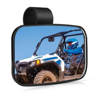 lot 14185 image: 2022 UTV Mirror, ISSYAUTO Clear Convex Mirror with ShatterProof Tempered Glass and 1.5-2 Mount Compatible with 2021 Polaris RZR PRO XP, Commander and Maverick X3, Viking, Rhino, Pioneer, Kubota RTV