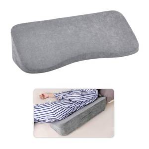 lot 15566 image: TANYOO Long Wedge Pillow for After Surgery Curved Shaped Turning Wedge Pillow for Side Sleeping Bedridden Patient Products to Prevent Bed Sore and Improve Healing Process No-Slip Bottom Height 7.5 in