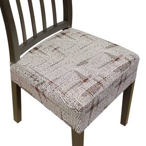 lot 16446 image: DREAHOTEXTIL Stretch Seat Covers for Dining Room Chairs Set of 6,Dining Chair Covers, Kitchen Chair Covers,Removable Washble Dining Room Chair Seat Cover,Chair Slipcovers Protector (Pattern 2)