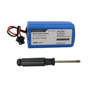 lot 16463 image: Youejoeq Shark Battery RVBAT700 Replacement Battery for Shark ION Robot RV720,RV750, RV700,RV755 Vacuum Cleaners (Attention 3-Prongs Connector)