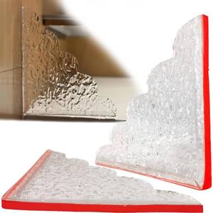 lot 16475 image: Shower Splash Guard for Tub Corner Splash Guards to Keep Water in Shower Corner Water Guard for Bathtub Bathroom Tub Corner Edge Barrier