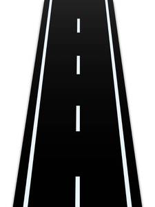 lot 18008 image: Remagr Racetrack Floor Running Black Racer Party Decoration Mat Road Table Runner Long Racetrack Tablecloth Drag for Party (Simple Style,118 ft X 2 ft)