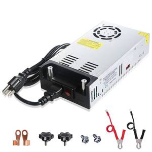 lot 18396 image: New Version DC 12V 50A 600W Switching Power Supply Adapter 110V AC to 12V DC Converter Power Supply Transformer PSU for 12Volt Motor Pump CCTV Security Camera Car Stereo 3D Printer
