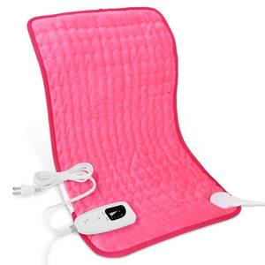 lot 20101 image: Deepsoon Heating Pad,Electric Heating Pads for Back,Neck,Moist Heating Pad for Abdomen Shoulder Knee Legs,DryMoist Heat&Auto Shut Off,Mothers Day Birthday for Men and Women,Fuchsia,24x12 Inch