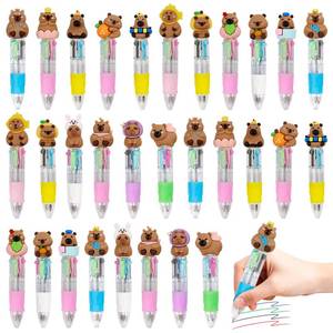 lot 20124 image: CZWZ 30Pcs Mini Multicolor Pens in One 4-in-1 Cute Pens Bulk, Ballpoint Pen for Birthdays and Parties, Fun Gifts Assorted Ink Kawaii Pen