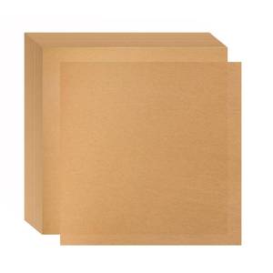 lot 20126 image: TROUSKAIG 100pcs 12x12 inch Unbleached Parchment Paper Sheets for baking, Heavy-Duty Precut Parchment Paper Squares, Brown Non-Stick liners for Oven, Cooking & Wrapping Food, Air Fryer Liners