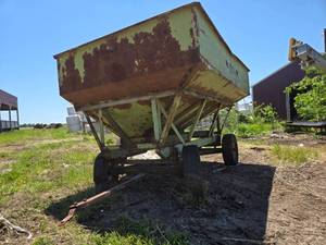 lot 18755 image: Parker Grain Wagon Cart