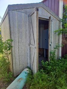 lot 10393 image: Industrial Electrical Equipment Lot with Shed Structure