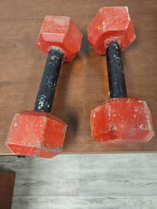 lot 23561 image: 10 lb weights set of 2