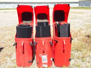 lot 23577 image: Professional Flight Cases with Foam Insert Set