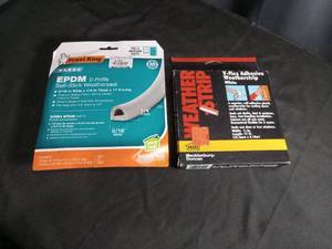 lot 40970 image: Home Weatherproofing Kit with EPDM Weatherstrips and Door Seals