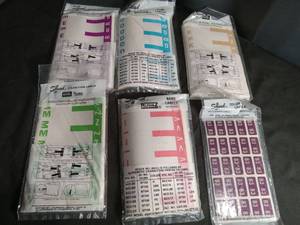 lot 40977 image: Smead Filing System Color Code Labels Collection