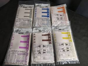 lot 40978 image: Spread ALPHAZ Color Code Name Labels Set - Multiple Colors
