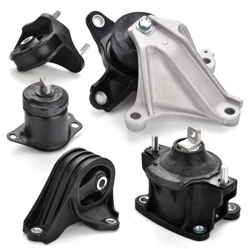 lot 16650 image: Engine Motor Mount Set Compatible with Honda Accord 2.4L 2013 2014 2015 2016 2017 Replace # A65072 A65054 A65040 A65068 A65071 - Retail $80