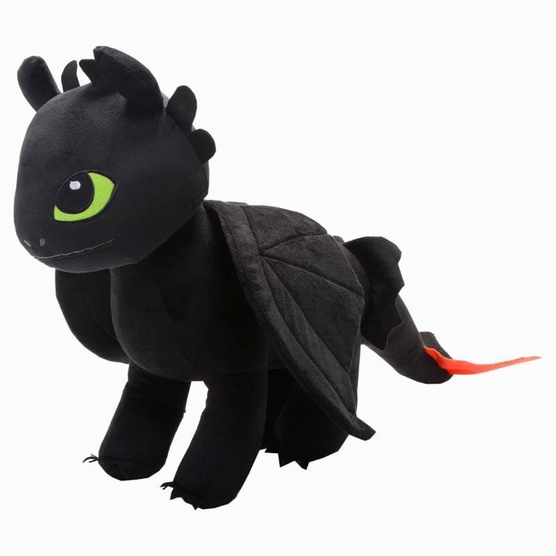 lot 62487 image: How To Train Your Dragon Toothless Bedding Super Soft Cozy Cuddle Pillow Buddy, (Officially Licensed Product) By Franco - Retail $29