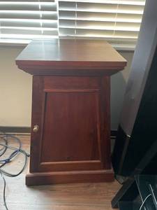 lot 155 image: Media cabinet32 x 21 x 15 in