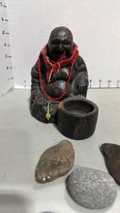 lot 1012 image: Laughing Buddha figurine