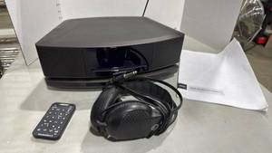 lot 1032 image: Bose wave soundtouch series IV with remote and headphones