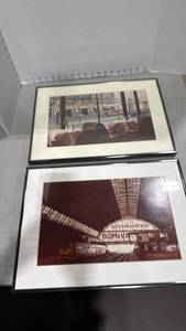 lot 1041 image: Framed prints 15x18