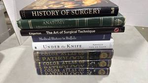 lot 1044 image: Medical hardback books