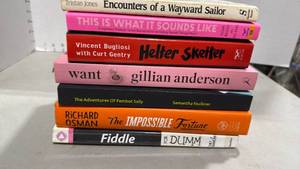 lot 1058 image: Books includes Helter Skelter