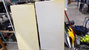 lot 1213 image: 2 Costco folding 4 ft tables