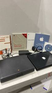 lot 2003 image: MacBook and Macintosh Power Book 5300