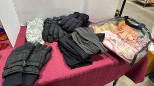 lot 2049 image: Gloves, tights and under garments size small