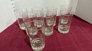 lot 2122 image: 8 drinking glasses