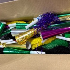 lot 2136 image: Lei and party items