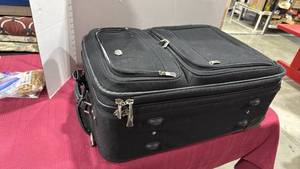 lot 2147 image: Ricardo 2 compartment luggage with back wheels