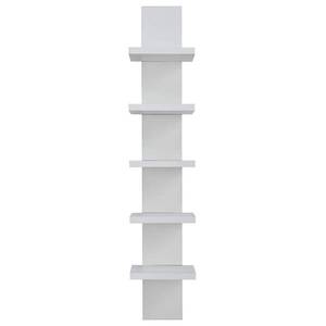 lot 1042 image: Danya B. Utility Column Spine Wall Shelves - White