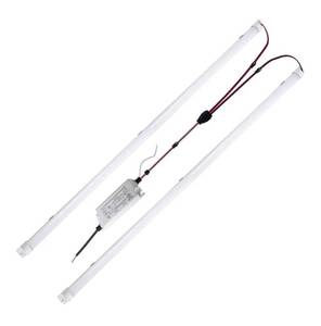 lot 1045 image: LED Retrofit Kit 2x4 FT,36W Magnetic Troffer Retrofit Kit,4000K Natural White,5400LM Super Bright,0-10V Dimmable,T8 T10 T12 Fluorescent Replacement,UL Cert,Quick Easy Install
