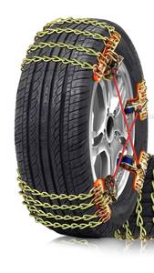 lot 1073 image: Snow Tire Chains for Car SUV Pickup Trucks,