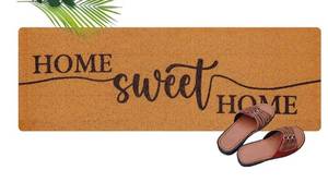 lot 1079 image: Long Doormat 48x16 Front Door Mat for Entrance Inside Outdoor Large Decorative Door Rug Welcome Mat