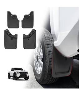 lot 1088 image: Muslogy Mud Flaps Splash Guards Compatible with Toyota Tacoma 2024 2025 2026 Accessories Front and Rear Mud Guards 4PCS No Drilling Fender Mudguards Kit with Hardware Accessories