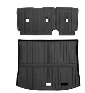 lot 1123 image: Floor Mats Compatible with 2015-2024 2025 Edge Accessories Cargo Trunk Rear Seat Backrest Mat All Weather TPE Rubber Protection(Cargo Backrest Mat)