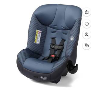 lot 1209 image: Cosco Kids Scenera Extend Infant & Toddler Convertible Car Seat, Columns, Blue