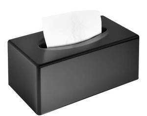 lot 1217 image: Y-in Hand Tissue Box Cover, Rectangular Facial Tissue Holder
