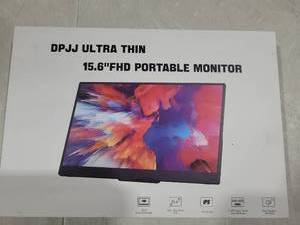 lot 1228 image: 15.6 Inch Full HD Portable Monitor USB-C