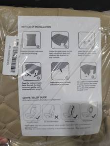 lot 1287 image: Seat cover for car