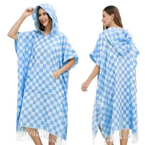 lot 1316 image: Yufawow Men Women Hooded Towel Changing Cruise Essential Surf Equipment Pool Accessories Lake Day Must Have Float Trip Gear Hot Tub Stuff Boat Necessities Kayak Item River Jetski Gadget Beach Gift