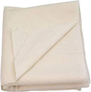 lot 131311 image: AK TRADING CO. Muslin FabricTextile Unbleached - Draping Fabric - Natural 5 Yards Medium Weight - 100% Cotton (63in. Wide)