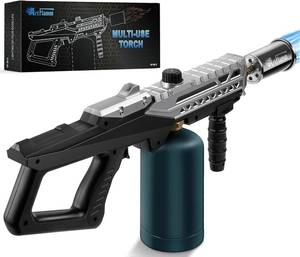 lot 131332 image: ARTFLAMM Powerful Grill Torch Gun  Propane Torch Gun, Adjustable Flamethrower  Blowtorch for BBQ, Camping, Charcoal Lighter & Fire Starter