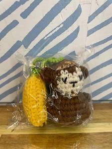 lot 131349 image: Crochet Monkey Bag Charm