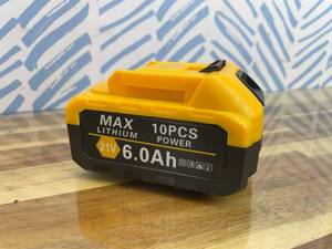 lot 131351 image: 21V 6 Ah Lithium Ion Battery Pack